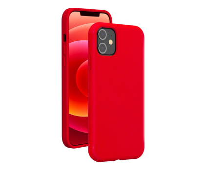 Etui do telefonów BIGBEN Etui do iPhone 12/12 PRO CZERWONY